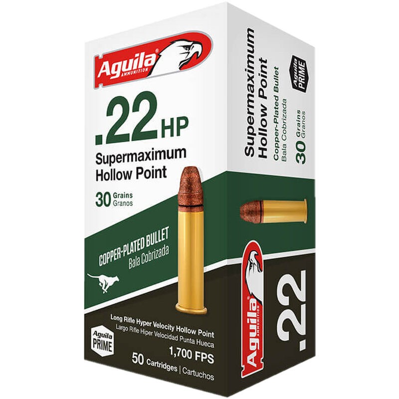 AGUILA 22LR SUPMAX HP 30GR 50 - Win Repeating Arms Promotion